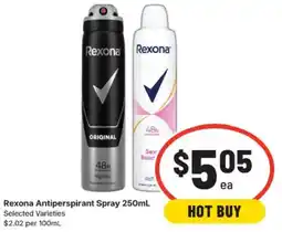 IGA Antiperspirant Spray offer