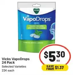 IGA VapoDrops offer