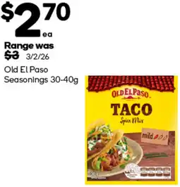 Woolworths Seasonings offer