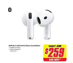 The Good Guys Airpods 4 offer