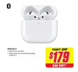 The Good Guys Airpods 4 offer