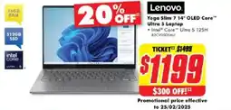 The Good Guys Lenovo off yoga slim 7 14" oled core offer