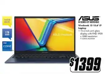 The Good Guys Asus vivobook offer