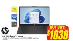The Good Guys 15.6" amd ryzen™ 7 laptop offer