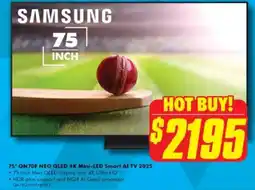 The Good Guys Samsung mini-led smart al tv offer