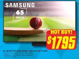 The Good Guys Samsung mini-led smart ai tv offer