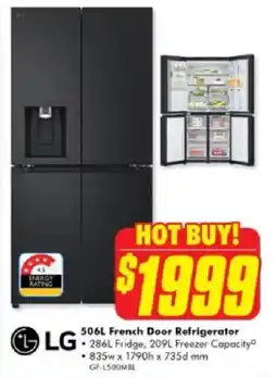 The Good Guys French door refrigerator offer