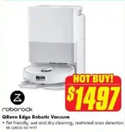 The Good Guys Qrevo edge robotic vacuum offer