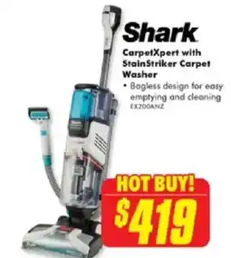 The Good Guys Carpetxpert with stainstriker carpet washer offer