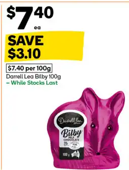 Woolworths darrell lea bilby offer