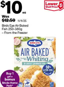 Woolworths birds eye air baked fish offer