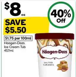 Woolworths Haagen-dazs ice cream tub offer
