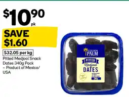 Woolworths Pitted medjool snack dates offer