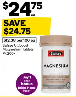 Woolworths Swisse ultiboost magnesium offer