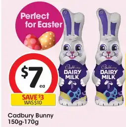 Coles Cadbury bunny offer