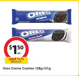 Coles Oreo creme cookies offer