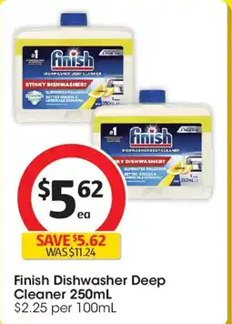 Coles Finish dishwasher deep cleaner offer