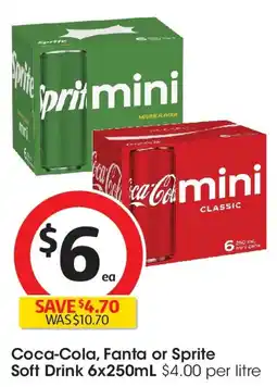 Coles Coca-cola, fanta or sprite soft drink offer