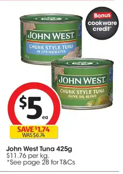 Coles John west tuna offer