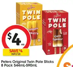 Coles Peters original twin pole sticks offer