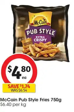 Coles Mccain pub style fries offer