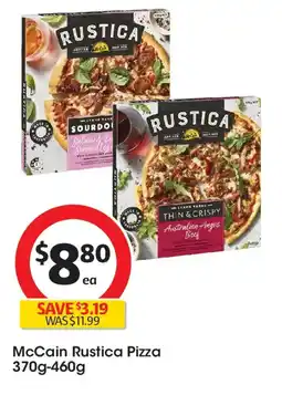 Coles Mccain rustica pizza offer
