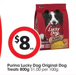 Coles Purina lucky dog original dog treats offer