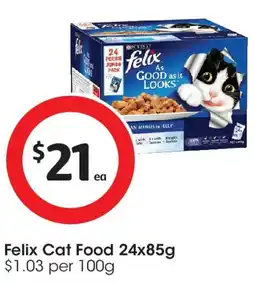 Coles Felix cat food offer