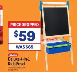 Officeworks Kadink deluxe kids easel offer