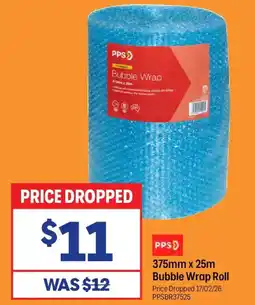 Officeworks Bubble wrap roll offer
