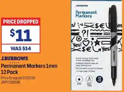 Officeworks Permanent markers offer