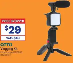 Officeworks Vlogging kit offer