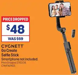 Officeworks Go create selfie stick offer