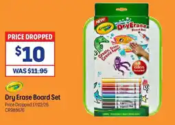 Officeworks Dry erase board set offer