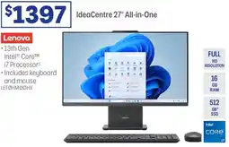 Officeworks Ideacentre all-in-one offer