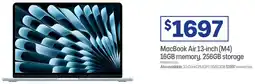 Officeworks Macbook air (m4) offer