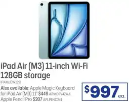 Officeworks Ipad air (m3) wi-fi offer