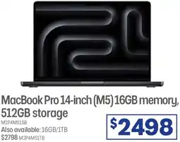 Officeworks Macbook pro (m5) offer