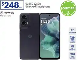Officeworks G35 5g 128gb offer