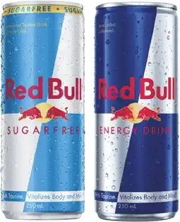 IGA Red Bull Energy Drink Selected Varieties offer