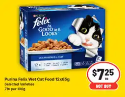 IGA Purina felix wet cat food offer