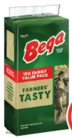 IGA Bega farmers' tasty cheese block offer