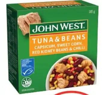 IGA John west tuna & beans offer
