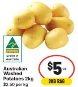 IGA Australian washed potatoes offer