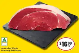 IGA Australian whole economy beef rump offer