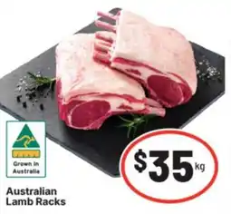 IGA Australian lamb racks offer