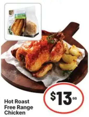 IGA Hot roast free range chicken offer
