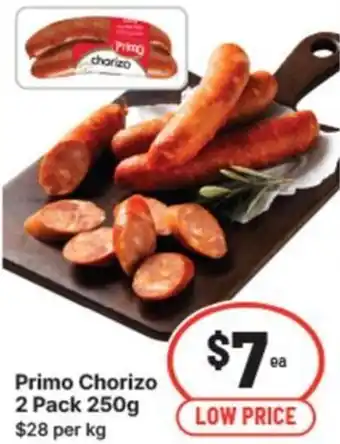 IGA Primo Chorizo offer