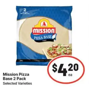 IGA Mission pizza base offer
