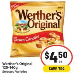 IGA Werther's Original offer
